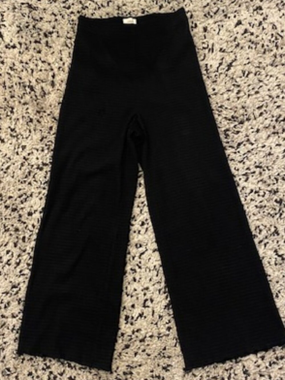 Wilfred 'Crinkle' Lounge Pants Black XS Elastic waist Beach Cover